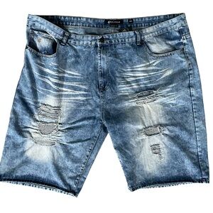 Rocawear Denim Distressed Shorts Y2K Baggy Men’s Size 52